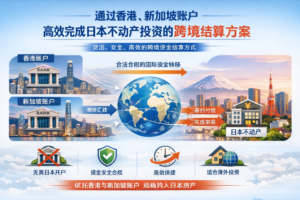 通过香港、新加坡账户高效完成日本不动产投资的跨境结算方案