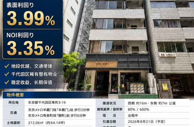 东京六本木稀缺独栋住宅｜核心地段，兼具居住与资产配置价值
